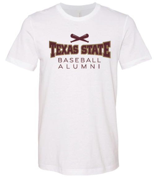 Texas State Baseball Alumni (White)